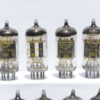 ECC82 12AU7 Mullard  heavy soldering Yellow print best audio tubes - Image 2