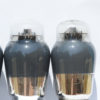 6L6G Semi-coated Sylvania Green Leaf two arched rods at side of top mica full getter KT66 EL37 equivalent - Image 4