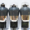 6L6G Semi-coated Sylvania Green Leaf two arched rods at side of top mica full getter KT66 EL37 equivalent - Image 7