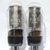U52 Rare Marconi ZA 3034 Z Hammersmith arrow-----> black plate cup getter Holy Grail audio valves  5U4G CV575 pair tested 100%U52