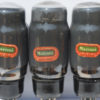 KT66 Marconi oversize glass black plate smoked glass red label holy grail EL37 CV1075 6L6G quartet - Image 3