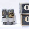 B65 Osram GOLD logo MO-V valve batch code KB/Z  full getter E1606 13D2 6SN7GT ECC32 equivalent - Image 3