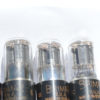 6SN7GT Super RARE Brimar Tall Glass Black Plate Suspended Arched Top rods tested 100% - Image 8