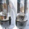 U52 Marconi Large red logo, tall glass 5U4G black plate cup getter pair audio rectifiers tested 100% - Image 6