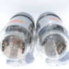 U52 Marconi Large red logo, tall glass 5U4G black plate cup getter pair audio rectifiers tested 100% - Image 7