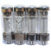 EL34 Mullard round getter xf2 early type 6CA7 KT77 quartet valves - Image 3