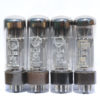 EL34 Mullard round getter xf2 early type 6CA7 KT77 quartet valves