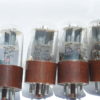 ECC33 Mullard brown base CV2821 welded plate 6SN7GT equiv. Stunning valve - Image 6