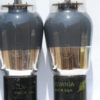 6L6G Semi-coated Sylvania Green Leaf two arched rods at side of top mica full getter KT66 EL37 equivalent - Image 8