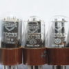 ECC33 Mullard brown base CV2821 welded plate 6SN7GT equiv. Stunning valve - Image 4
