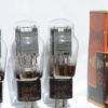2A3 Brimar BVA Made in England "parallel plate" Holy Grail super rare matched quartet 2A3 with original boxes! - Image 4