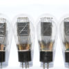 DO25 Mullard balloon triode audio output valves same shape full cup getter black plate quartet tested 100% - Image 10