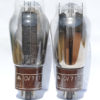 5R4GY Brimar CV717 rare type /FB JJ -----> brown base square getter 5R4GY MINT NOS pair tested 100% - Image 3