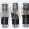 2A3 VISSEAUX French stunning triode with original boxes engraved lettering on base matched quartet
