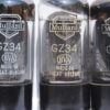 GZ34 Mullard old logo Made in Great Britain code f32 B jagged plate holed spigot all tested 100% - Image 3