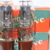 U54 Marconi full wave rectifiers 53KU GZ34 equivalent British made code rs1  mint New Old Stock pair tested 100% - Image 2