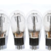 DO25 Mullard balloon triode audio output valves same shape full cup getter black plate quartet tested 100% - Image 8