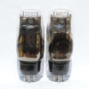 PX4 Osram chrome plate with fins paper oval logo AC044 PP3/250 pair audio output triodes - Image 4