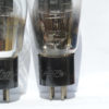 2A3 HYTRON USA made engraved lettering on base, black plate suspended rods pair audio triodes - Image 2