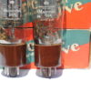 U54 Marconi full wave rectifiers 53KU GZ34 equivalent British made code rs1  mint New Old Stock pair tested 100% - Image 4