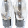 50 UX250 CX250 Tungsol Philco mono plate large shape pair audio tubes - Image 6