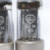 GZ34 Mullard with metal base ultra rare Holy Grail CV1377 5AR4 tv1 and tv2 code pair tested 100% - Image 3