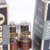B36 Osram brown base rare yellow paper logo BVA British Valve Association codes on glass MA 4 and LK 4 - Image 4