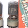 B36 Marconi full cup getter audio double triodes 12SN7GT coated glass codes FE 4 and GE 4 - Image 5