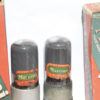 B36 Marconi full cup getter audio double triodes 12SN7GT coated glass codes FE 4 and GE 4 - Image 3
