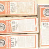 10 RCA audio valves original boxes Power Amplifier Oscillator Filament voltage AC or DC 7.5 V - Image 9