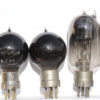 AT40 (Army Transmitting) balloon Marconi-Osram pip top - AT40X long bulb Marconi Osram helix grid circa 1920s - Image 3