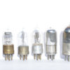 R Type Philips IDEEZET Helikon Populair radio receiving and transmitting valves metal base top pip
