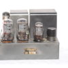Quad I Acoustical 1950 Valve Amplifier front brass badge with KT66 GZ32 EF37 rare!